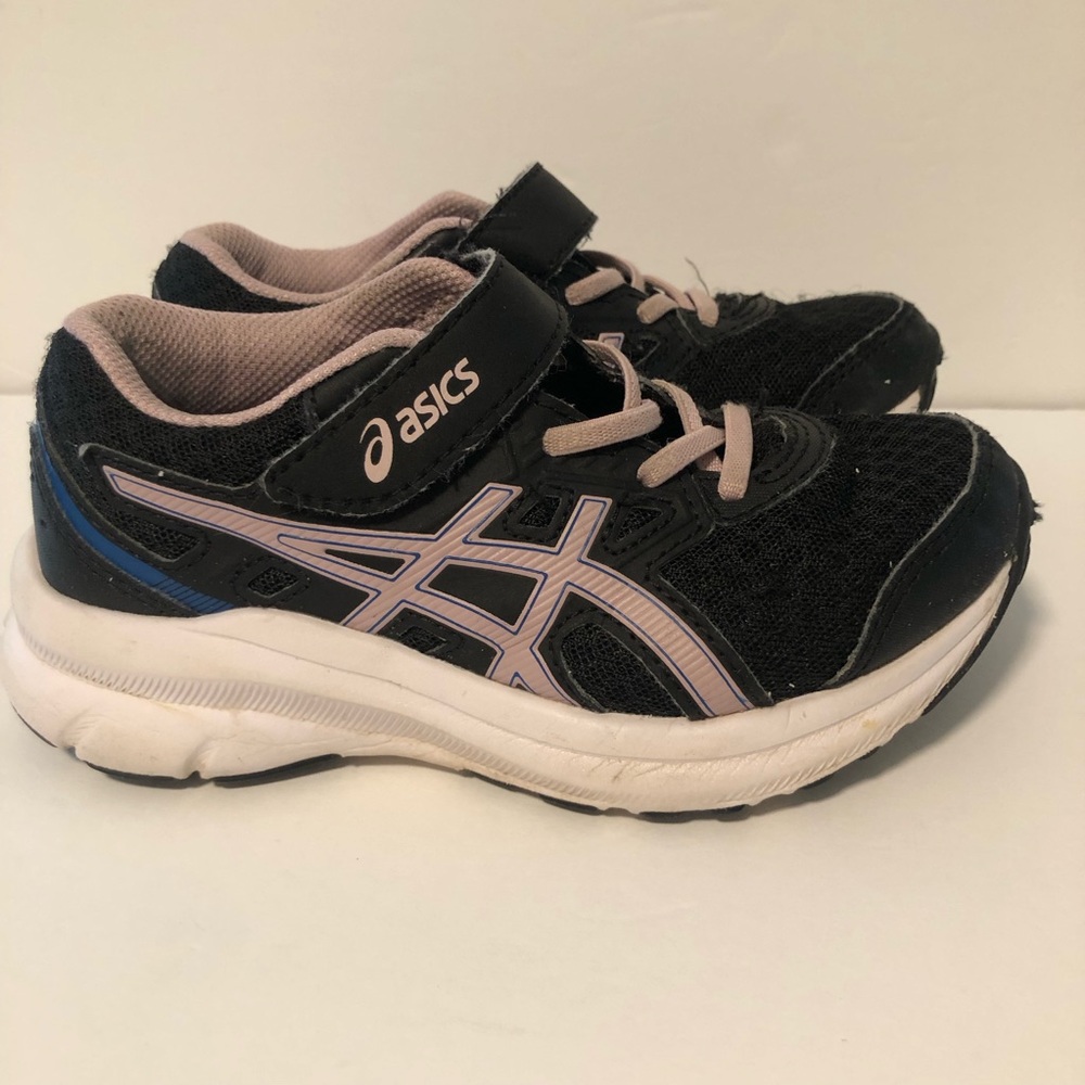 ASICS Jolt 3 Girls Sneakers Size K12 Black /Pink